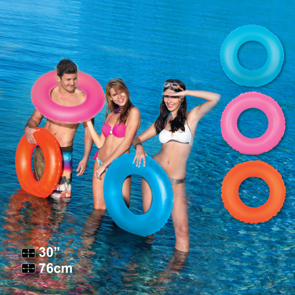 Neon bagel Swimming ring